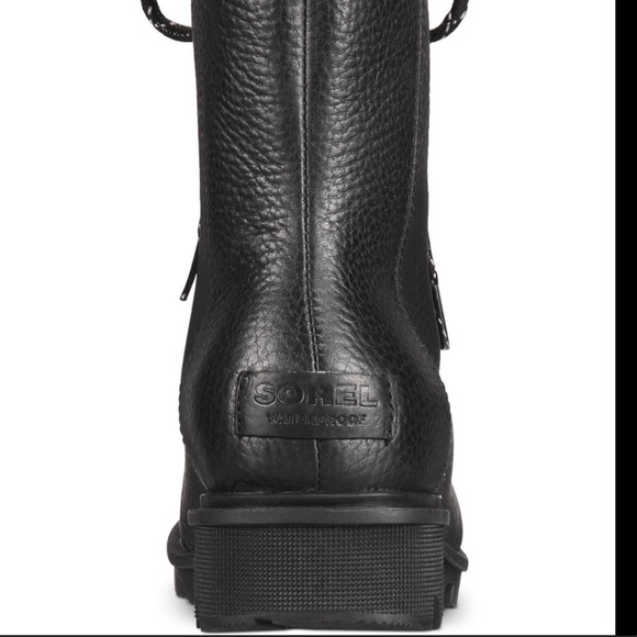 Sorel women Phoenix short lace shearling boots - Picture 3 of 7